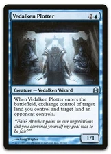 Vedalken Plotter #66 (LP) Commander CMD Magic MTG