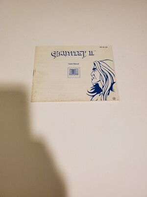 Gauntlet II (Nintendo NES, 1990)   INSTRUCTION MANUAL  
