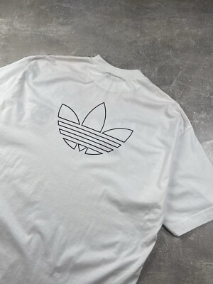 Vintage Adidas 90s Germany Soccer Football Team White T-Shirt Size