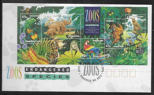 1 x 1994 Australian FDC REDUCED MUH (Endangered Species)($2.15 Bargain)