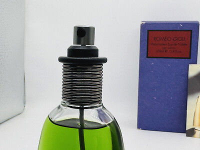 ROMEO GIGLI Uomo 100 ml VINTAGE Profumo Edt Spray Pour Homme anni
