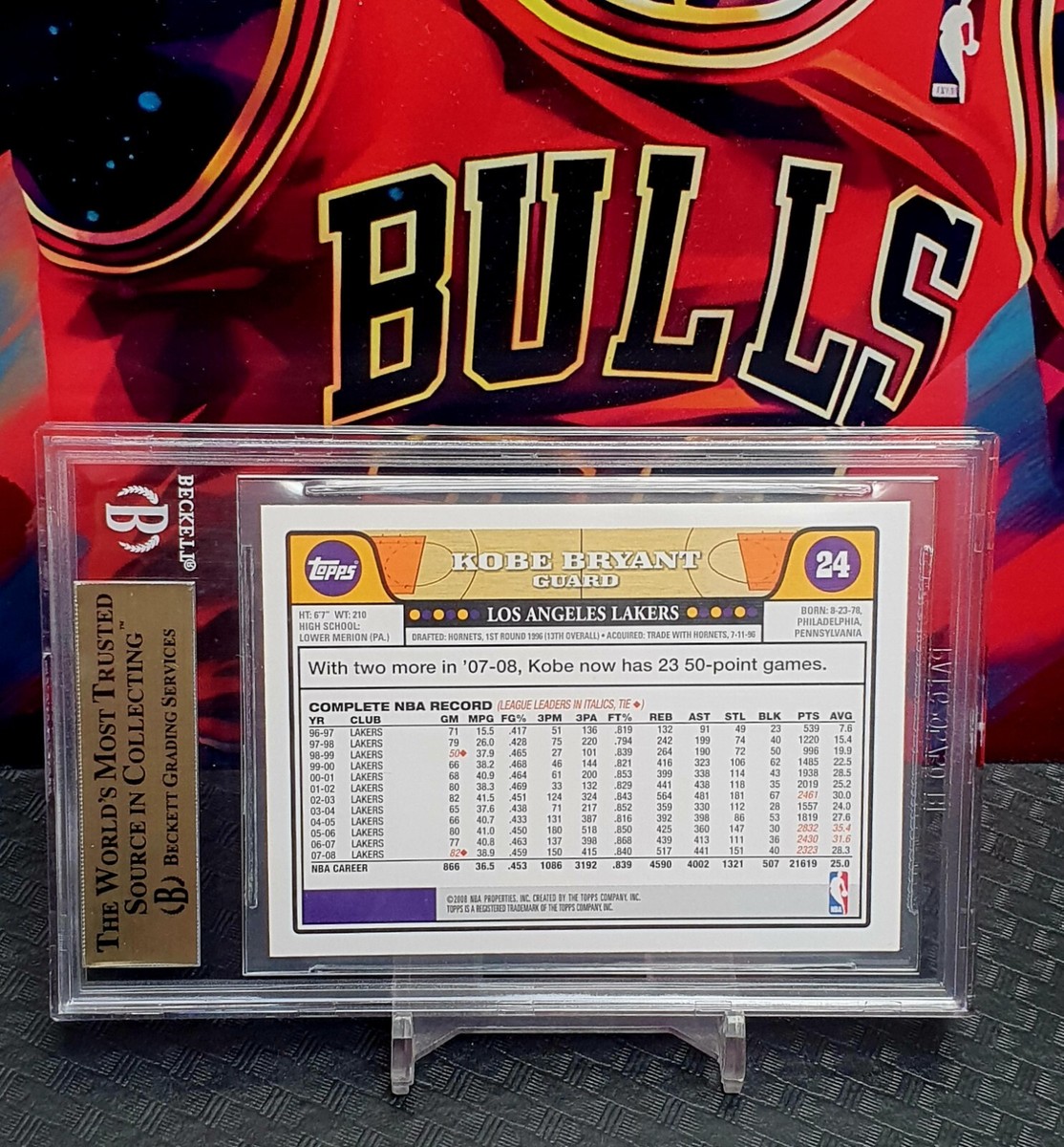 2008 TOPPS Kobe Bryant with Lebron BGS 9.5 with sub 10 | eBay