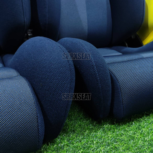 【1 PAIR】AUTHENTIC RECARO LSC BLUE MONZA Very Good Condition - Foto 7 di 12