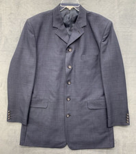 Alberto Celini Blazer 44L Men Single Breasted Gray Modern Contemporary Church