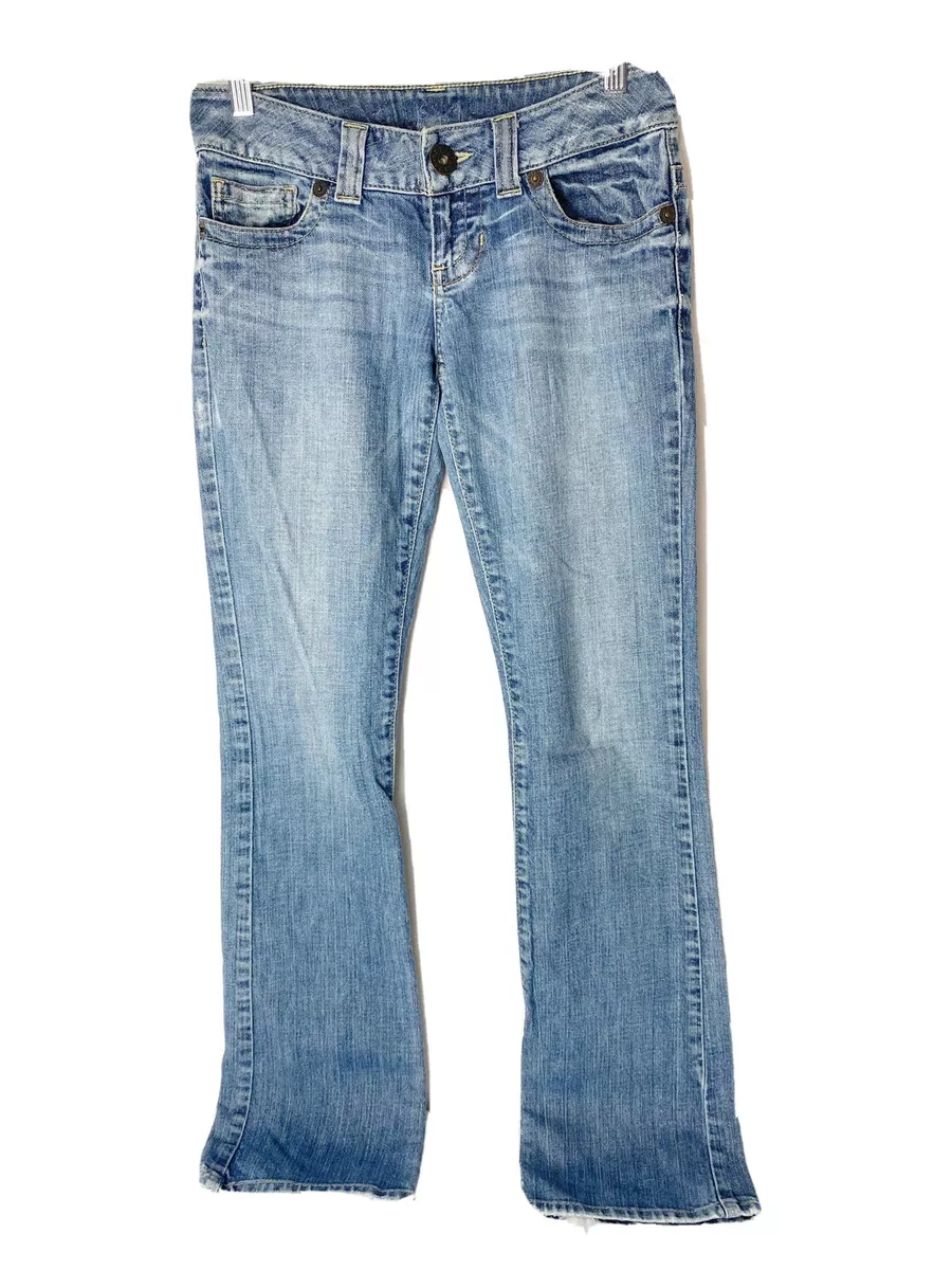 GUESS Jeans LOS ANGELES 1981 Daredevil Boot Cut Size 26 Low Rise