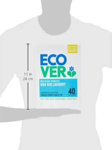 Ecover Non Bio Washing Powder 40 Washes 3 kg Pack of 1 eBay