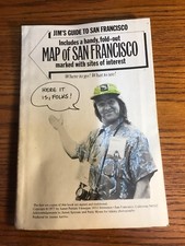 Vintage Jim’s Guide To San Francisco Foldout Photo Book RARE!!! James Finnegan