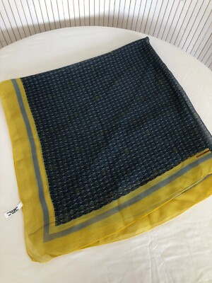 Foulard Carré Mousseline De Soie - Neuf Vintage, Fait En France - Cadeau Femme