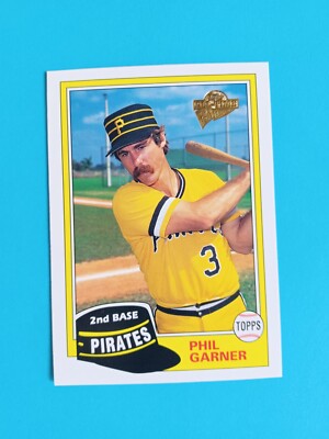 2004 TOPPS ALL-TIME FAN FAVORITES PHIL GARNER #128 1981 STYLE PITTSBURGH PIRATES