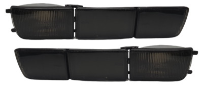 Für VW Golf 3 Vento Rauchglas Schwarz Blinker Lange Blenden Stoßstangenblinker
