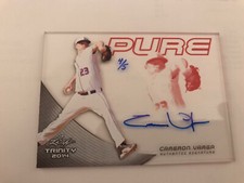 Cameron Varga - 2014 Leaf Trinity Pure Autographs Red #PCV1 - #'d 4/5 - SSP