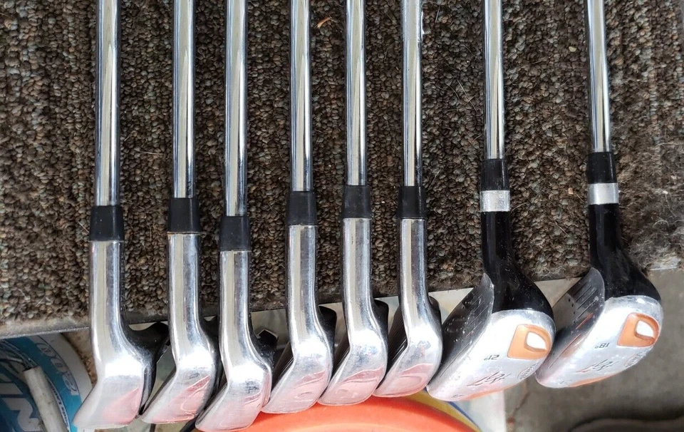 ALIEN AQ-7 HIERROS TRASEROS CAVIDAD PROFUNDA 5-PW PLUS 3 Y 4 HÍBRIDOS TODOS EXCELENTES Foto 3 de 4