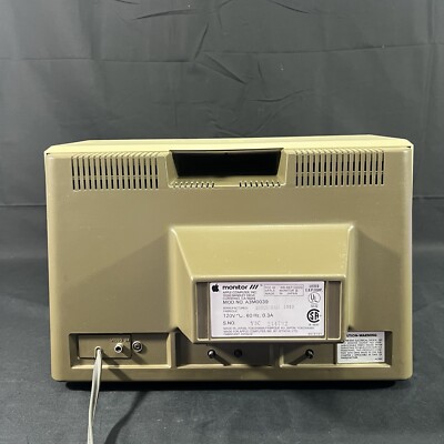 Apple - てつや Vintage 1983 Apple Monitor III A3M0039 Japan Computer