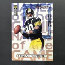 1997 UD Collector's Choice Kordell Stewart Steelers Names of the Game 84