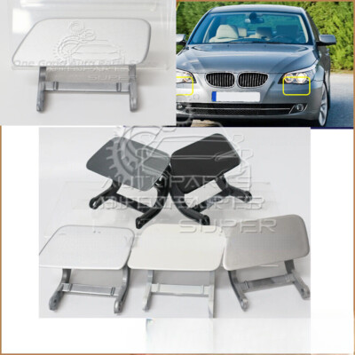 Front Bumper Headlamp Washer Nozzle Cover For BMW 5 E60 E61 2003 - 2010