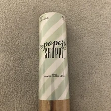 The Paperie Shoppe by The Paper Studio WOOD Paper Roll - 14" x 20 ft NEW Wrapped
