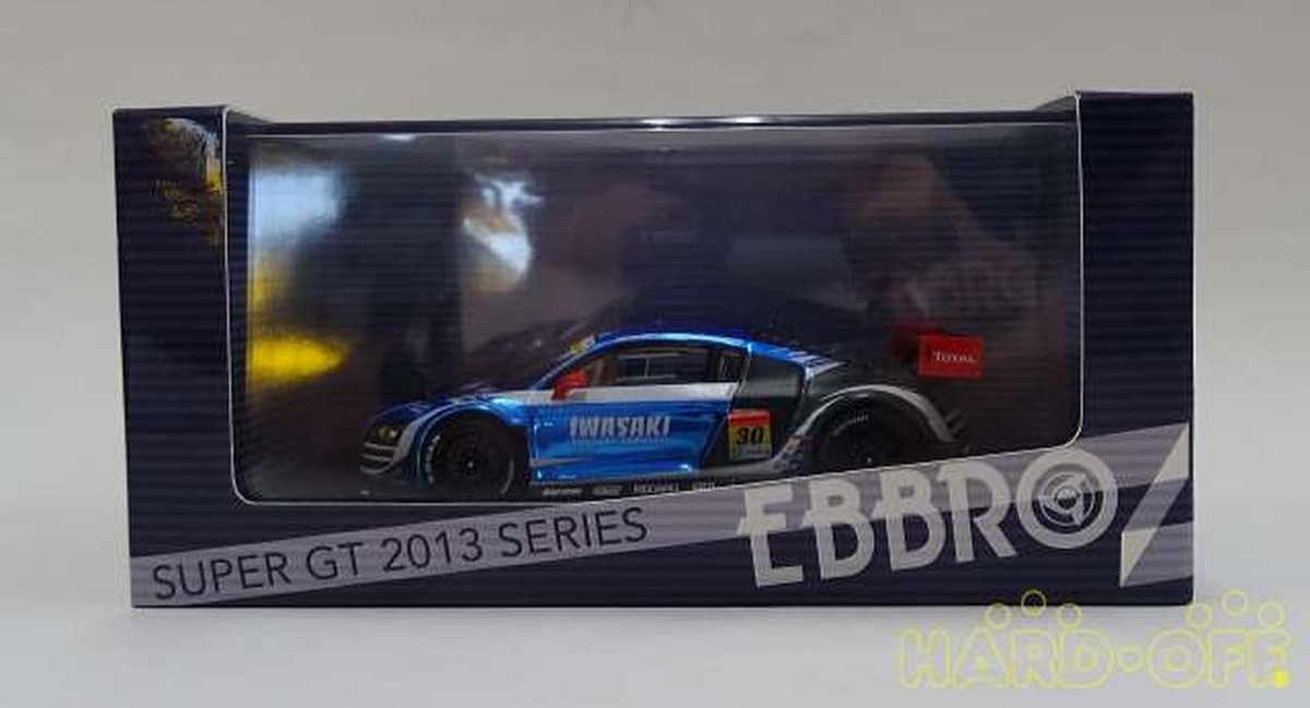 エブロ 1/43 IWASAKI apr R8 SUPER GT300 2013 No.30 完成品 EBBRO 1/43 IWASAKI apr R8 SUPER GT300 2013 No.30 japan
