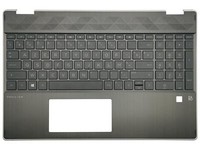 Hp Pavilion 15-DQ Cover Handauflage Tastatur Belgien Silber L51519-A41