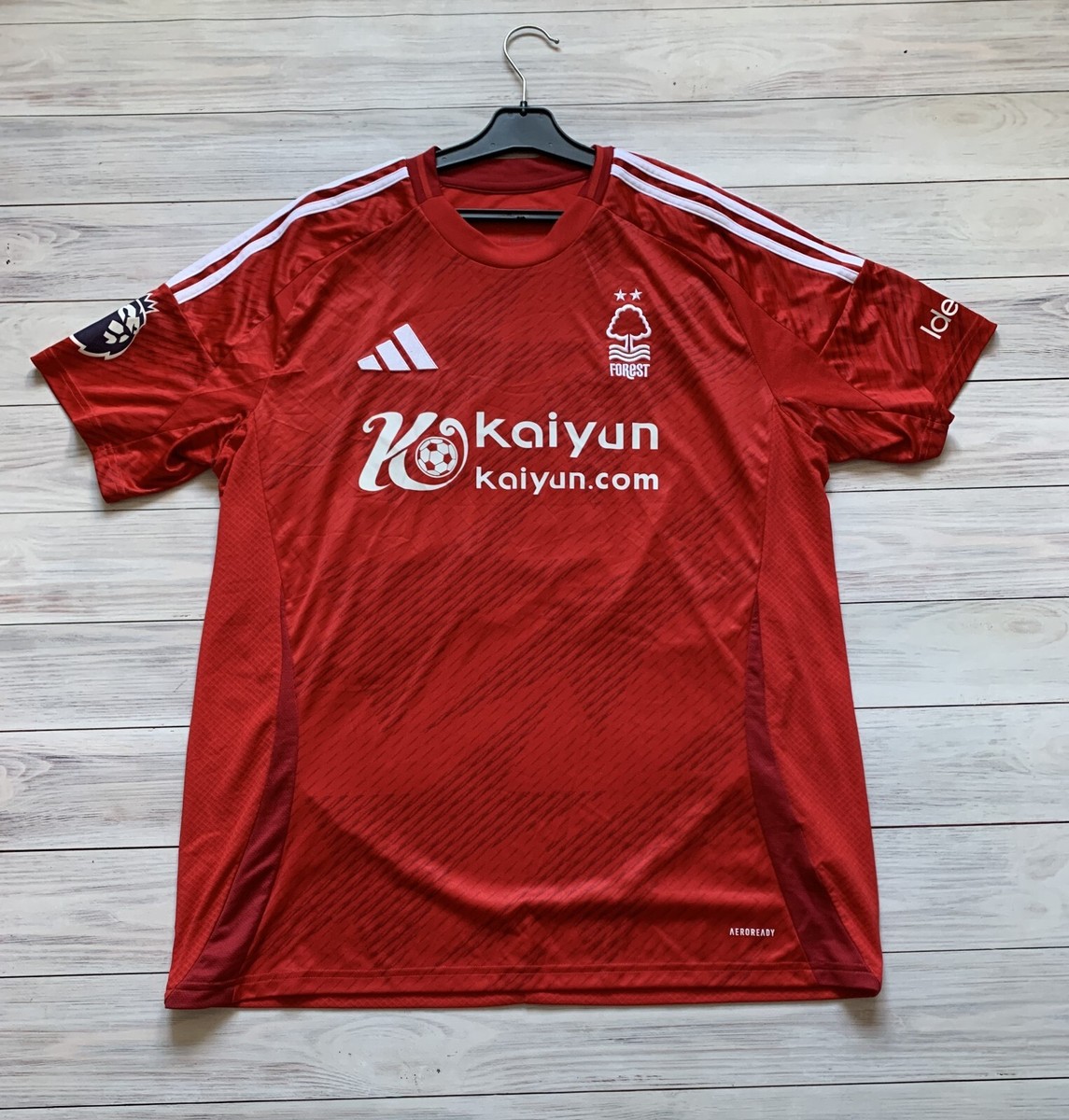 24-25 ノッティンガム・フォレスト No.10 ホワイト 2023/24 Nottingham Forest #10 GIBBS-WHITE Home Jersey (M