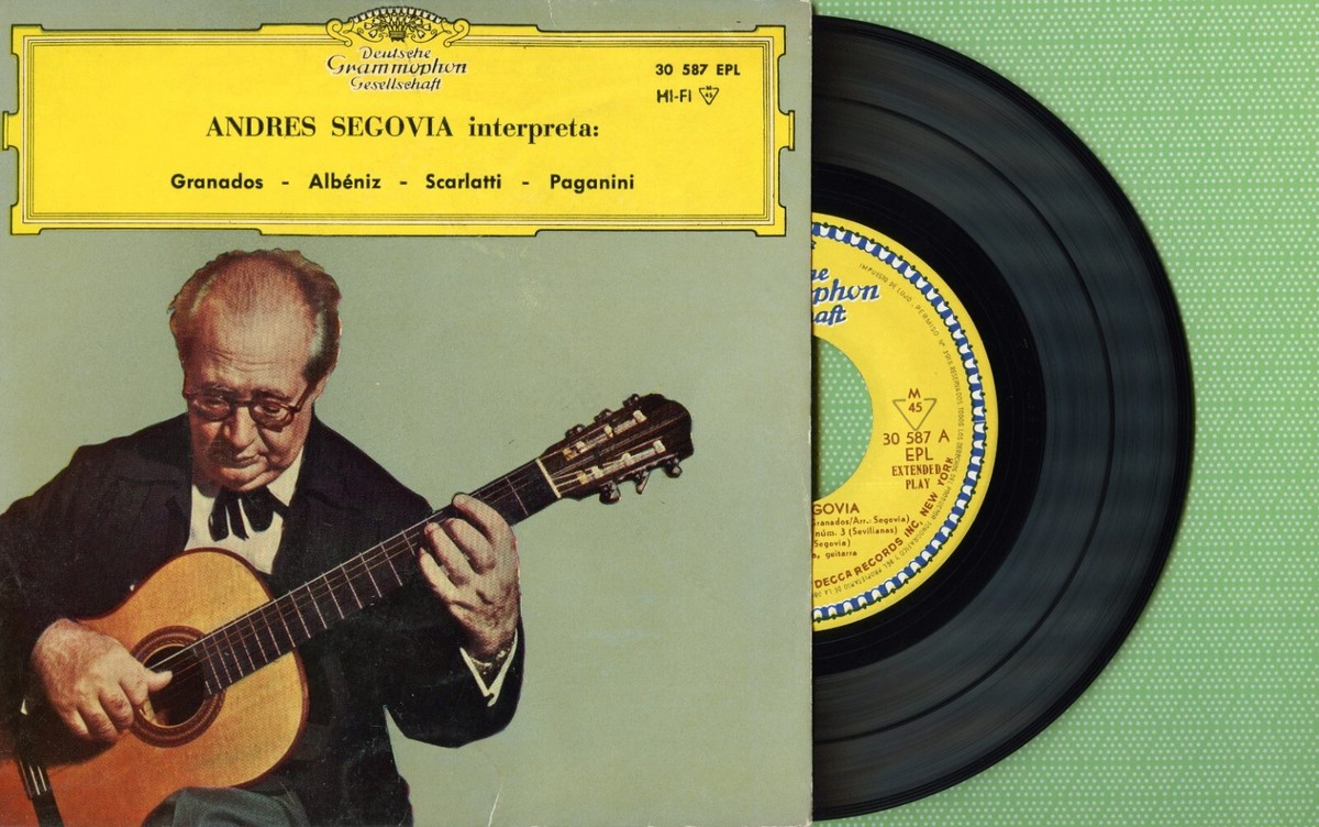 ANDRES SEGOVIA / Spanish Guitar Deutsche Grammophon 30 587