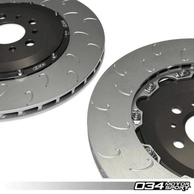 Discos de freno delanteros traseros 034 Motorsport 370 mm 2 piezas BMW M2 M3 M4 G87 G80 G81 G82 - Imagen 2 de 4