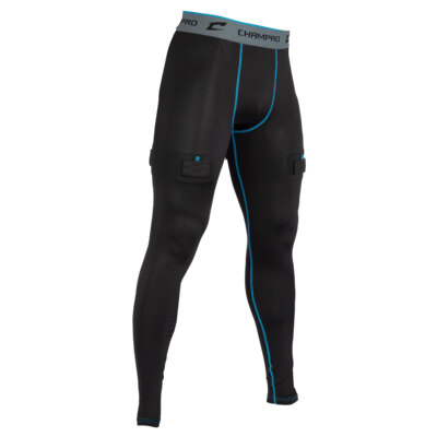 Champro ''Blade'' ADULT MEN'S Compression Hockey Jock PANTS with Cup & Sock Tabs
