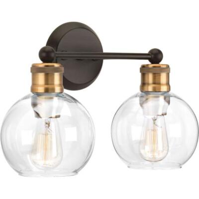 Progress Lighting Hansford Collection Two-Light Bath & Vanity