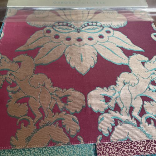 Large Matthew Williamson O&L Eden Fabric Book - 32 Swatches - Sewing, Crafting - Picture 23 of 23