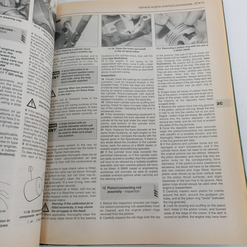 Haynes BMW 3-Series 1991-1996 Petrol Service And Repairs Manual Hardback - Picture 13 of 15