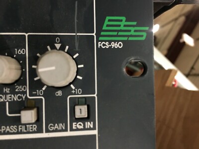 dbx BSS FCS-960 Dual Mode 2-Channel Graphic Equalizer | eBay