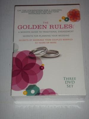 3-DVD set THE GOLDEN RULES Secrets of Marriage, Engagement, Wedding Planning NEW