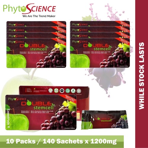 PHYTOSCIENCE Doble Célula Madre Anti Envejecimiento Manzana Uva Células Madre Frescas Envío Gratis - Imagen 34 de 39