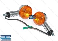 Royal Enfield Meteor 350 New Classic 350 Trafficator Blinker Paar Chrome Neu