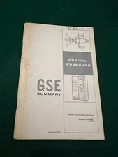 1971 McDONNELL DOUGLAS ASTRONAUTICS CO NASA GSE SUMMARY COMPUTER & HARDWARE BOOK