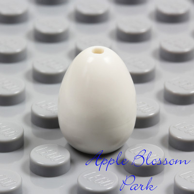 NEW Lego Minifig WHITE EASTER EGG - Angry Birds Chicken Minifigure Kitchen Food 