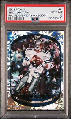 NFL Troy Aikman サインカード Amazon.com: Troy Aikman 1989 Score Football Autograph Auto Rookie