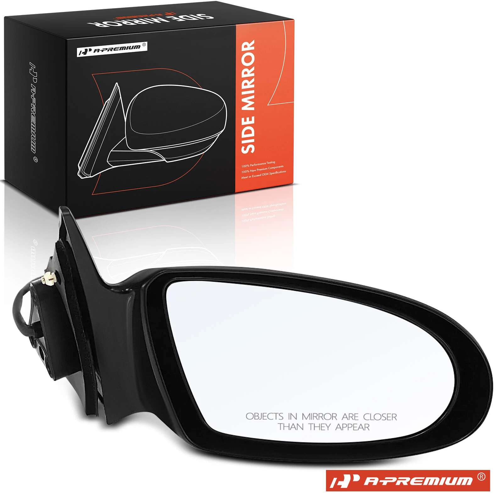 A-Premium Passenger Power Adjust Mirror for Geo Prizm 1993 1994 1995 1996 1997