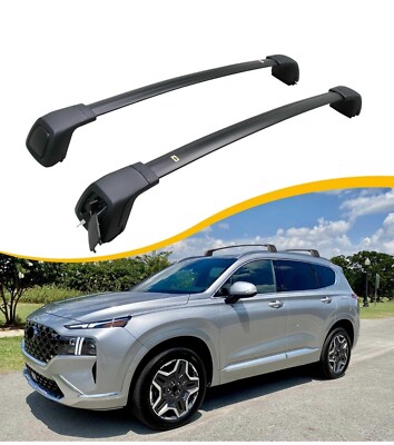 Cross Bars Roof Rack Hyundai Santa Fe 2019 2020 2021 2022