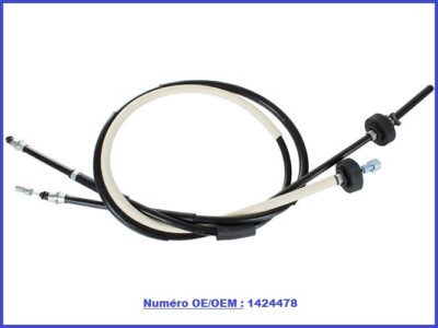 Côté Essieu Arrière Gauche Câble Frein à Main AERZETIX Côté