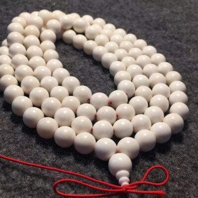 Tibetan oily deer bone 108 Buddha beads round bead bracelet antlers camel bone 