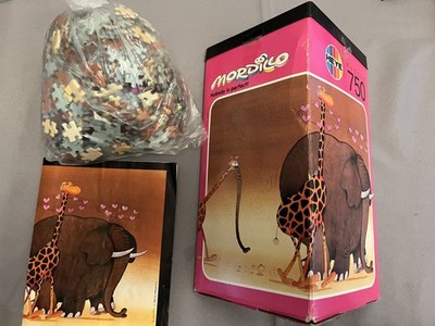 Heye Puzzle**MORDILLO**NOBODY IS PERFECT**1984**750 Teile RAR