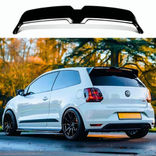 VW POLO MK5 6R 6C OTG STYLE GLÄNZEND SCHWARZ HECK DACH KOFFERRAUM SPOILERLIPPE 09-17