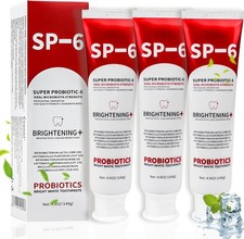 3PCS SP-6 Whitening Toothpaste, 140g Each, Fluoride Free, Oral Care