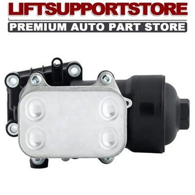 Oil Filter Housing + Oil Cooler + Gasket Fits VW Passat TDI 2.0L L4 2009-2014