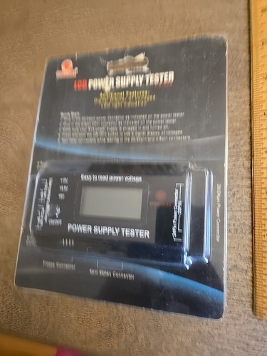Coolmax LCD Power Supply Tester 24-Pin Model PS-228 See All Pics And Description - Bild 4 von 10