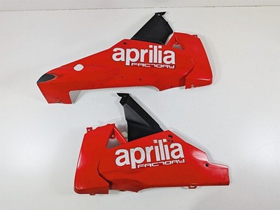 2014 Aprilia RSV4 RR Factory Left Right Lower Belly Fairing Cover Set 858826