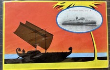 Nice Postcard Sumire Maru OSK Domestic Line Osaka Beppu Line pre-war