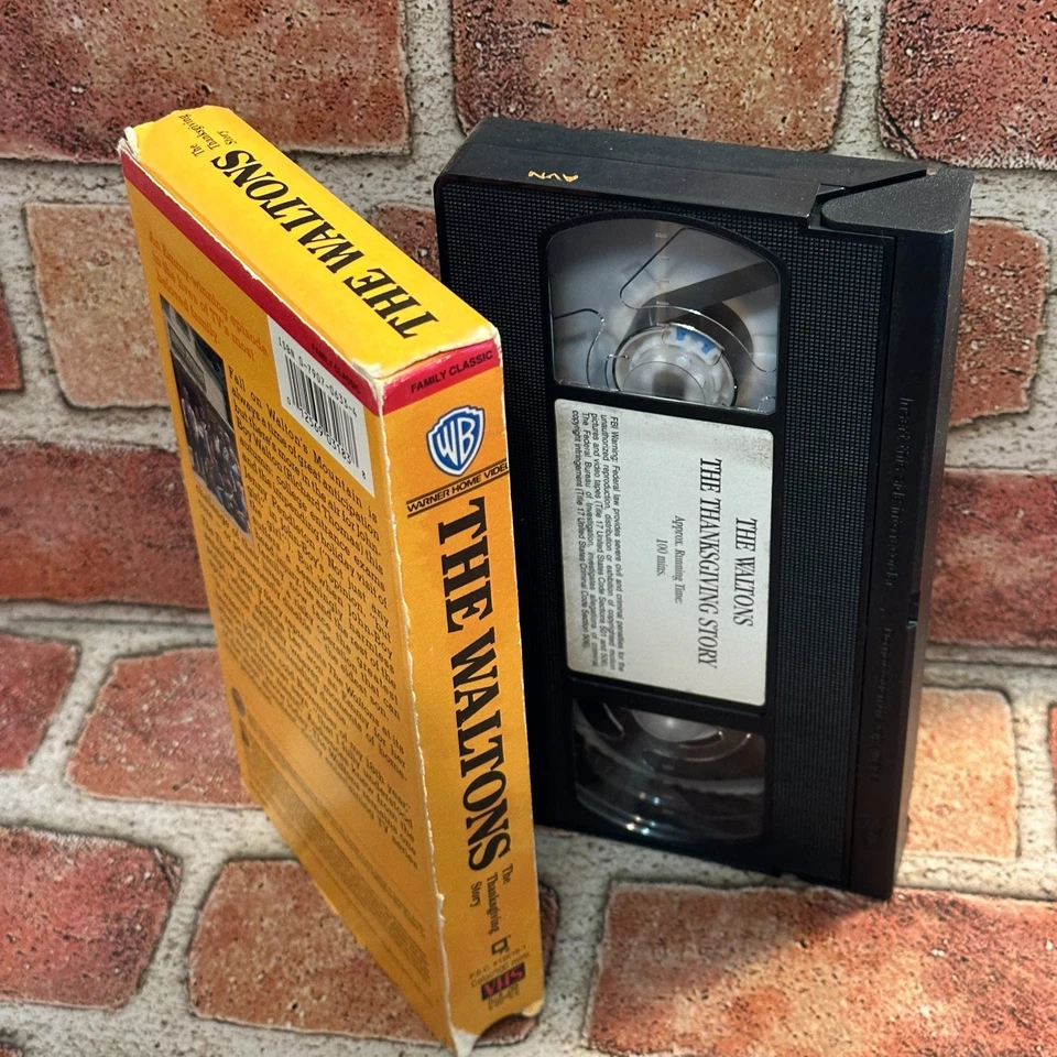 The Waltons Thanksgiving Story VHS Used Richard Thomas Lorimar Foto 3 de 3