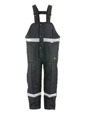 RefrigiWear Mens Iron-Tuff Enhanced Visibility Overalls-Insulated to -50F (XL)