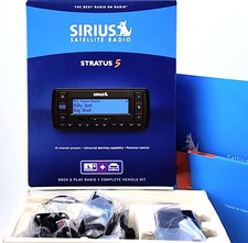 Sirius SV5 Stratus 5 Satellite Radio Vehicle Kit SV5TK1 Dock Antenna Open Box